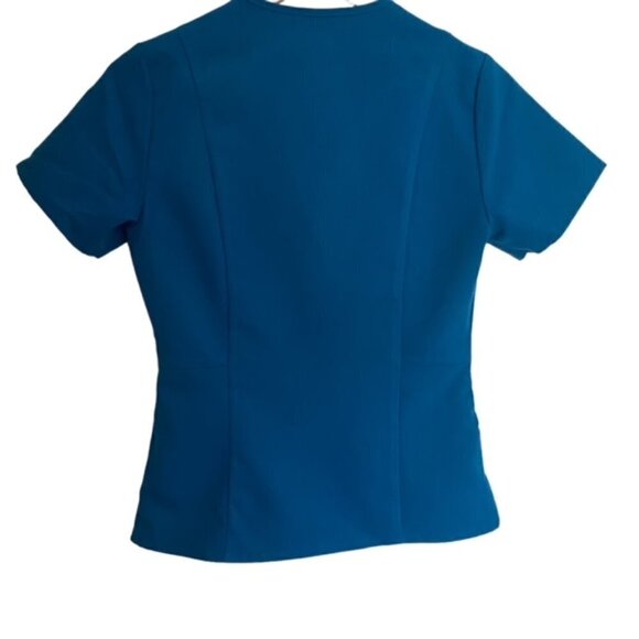 Figs Aburi Scrub Top in Alps Blue XXSmall - Picture 4 of 4